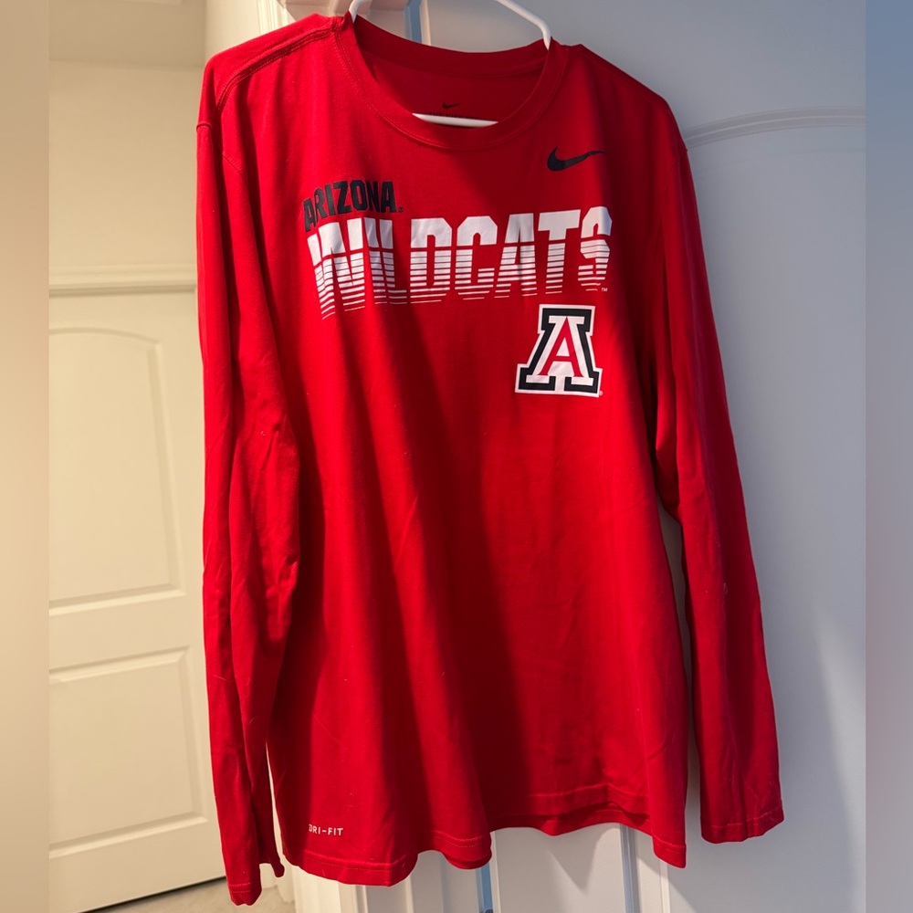Nike Red Arizona Wildcats Long Sleeve Shirt